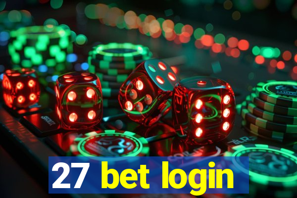 27 bet login